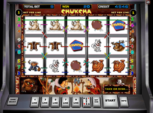 Играть в автомат онлайн Chukchi Man в клубе Вулкан