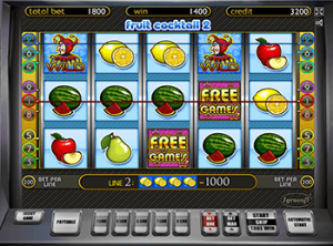 Игровой автомат Fruit Cocktail 2 - играть онлайн в клубе Вулкан