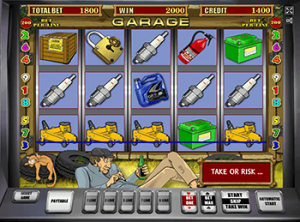 Игровые автоматы Garage в клубе Вулкан онлайн бесплатно